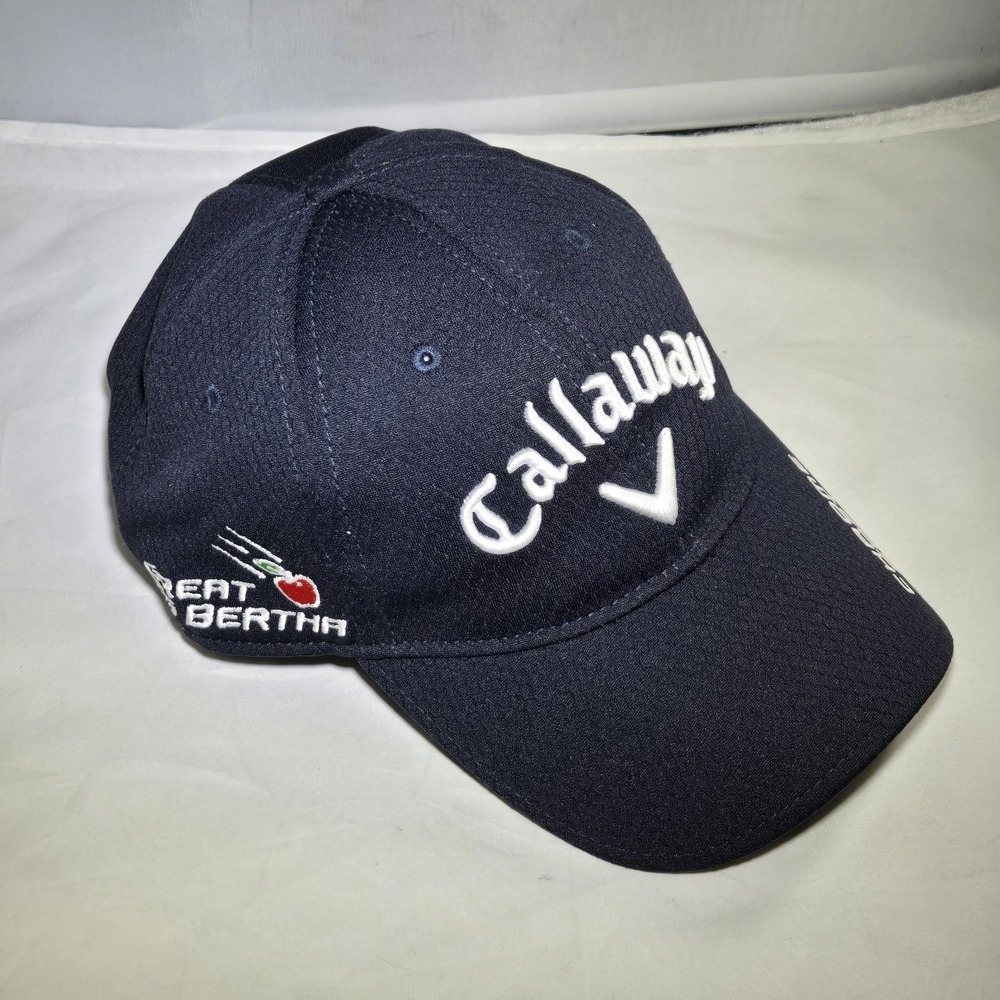 Callaway Hat Cap Strapback Lot Of 3 Mens Big Bertha Golf Logo Lightweight - Picture 2 of 16